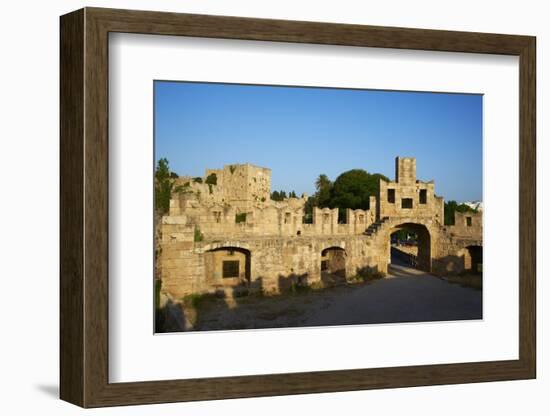 Fortress, UNESCO World Heritage Site, Rhodes City-Tuul-Framed Photographic Print