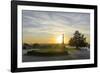 Fortress with the Kalemegdan Park with View to the Statue of the Pobednik, Serbia-Volker Preusser-Framed Photographic Print