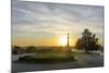 Fortress with the Kalemegdan Park with View to the Statue of the Pobednik, Serbia-Volker Preusser-Mounted Photographic Print