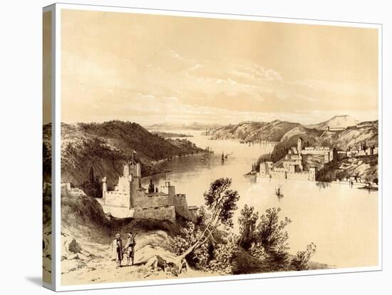 Fortresses of the Dardanelles, Turkey, 19th Century-McFarlane and Erskine-Stretched Canvas