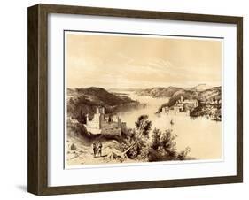 Fortresses of the Dardanelles, Turkey, 19th Century-McFarlane and Erskine-Framed Giclee Print