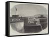 Forts and Batteries at Callao-null-Framed Stretched Canvas