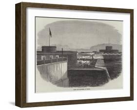 Forts and Batteries at Callao-null-Framed Giclee Print