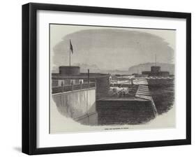 Forts and Batteries at Callao-null-Framed Giclee Print