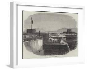 Forts and Batteries at Callao-null-Framed Giclee Print