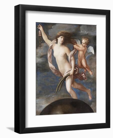 Fortuna and Cupid-Elisabetta Sirani-Framed Giclee Print