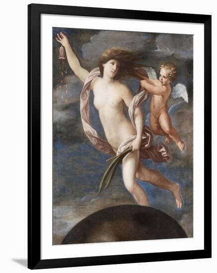 Fortuna and Cupid-Elisabetta Sirani-Framed Giclee Print
