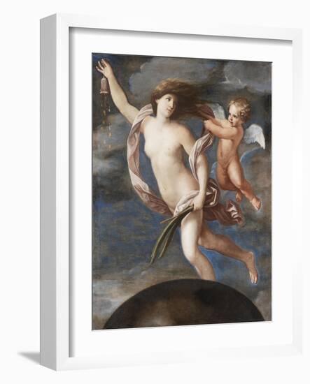 Fortuna and Cupid-Elisabetta Sirani-Framed Giclee Print