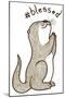 Fortunate Otter-Steven Wilson-Mounted Giclee Print