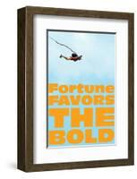 Fortune Favors the Bold IV-SM Design-Framed Premium Giclee Print