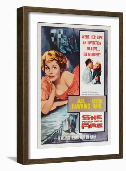 Fortune is a Woman, (aka She Played with Fire), 1957-null-Framed Art Print