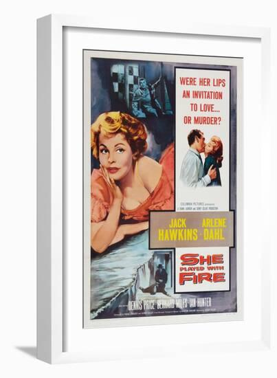 Fortune is a Woman, (aka She Played with Fire), 1957-null-Framed Art Print