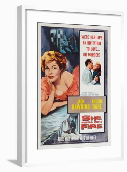 Fortune is a Woman, (aka She Played with Fire), 1957-null-Framed Art Print