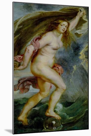 Fortune, Painted for the Torre De La Parada-Peter Paul Rubens-Mounted Giclee Print