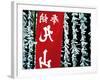 Fortune Papers at Shinto Shrine, Tokyo, Japan-Nancy & Steve Ross-Framed Photographic Print