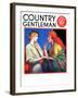 "Fortune Teller," Country Gentleman Cover, March 1, 1934-Wladyslaw Benda-Framed Giclee Print