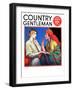 "Fortune Teller," Country Gentleman Cover, March 1, 1934-Wladyslaw Benda-Framed Giclee Print