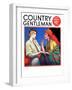 "Fortune Teller," Country Gentleman Cover, March 1, 1934-Wladyslaw Benda-Framed Giclee Print