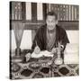 Fortune Teller, Inari Temple, Kyoto, Japan, 1904-Underwood & Underwood-Stretched Canvas