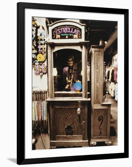 Fortune Teller Machine in a Store-null-Framed Photographic Print