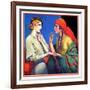 "Fortune Teller,"March 1, 1934-Wladyslaw Benda-Framed Giclee Print