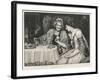 Fortune Teller, Reading Tea Leaves-null-Framed Art Print