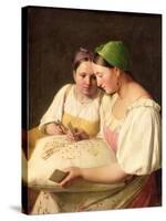 Fortune-Telling, 1842-Aleksei Gavrilovich Venetsianov-Stretched Canvas