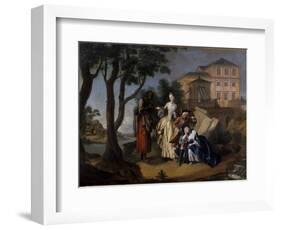 Fortune Telling Gypsy, 1762-Jakob Michel-Framed Giclee Print