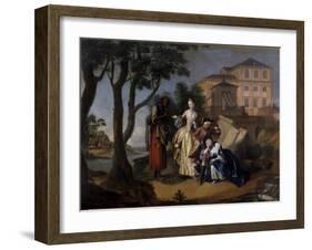 Fortune Telling Gypsy, 1762-Jakob Michel-Framed Giclee Print