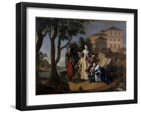 Fortune Telling Gypsy, 1762-Jakob Michel-Framed Giclee Print