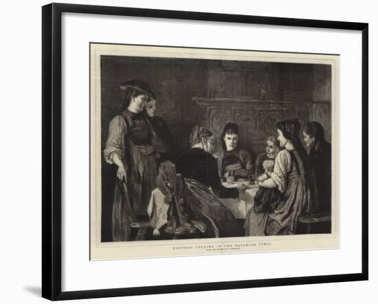 Fortune Telling in the Bavarian Tyrol-null-Framed Giclee Print