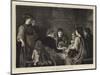 Fortune Telling in the Bavarian Tyrol-null-Mounted Giclee Print