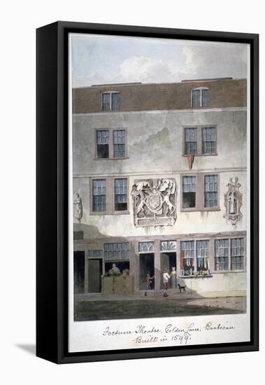 Fortune Theatre, Golden Lane, London, 1811-George Shepherd-Framed Stretched Canvas