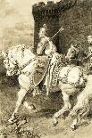 The Mighty King of Chivalry, Richard the Lionheart, Illustration from 'A Pageant of Kings'-Fortunino Matania-Giclee Print