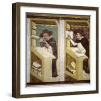 Forty Illustrious Members of the Dominican Order, 1352-Tommaso Da Modena Tommaso Da Modena-Framed Giclee Print