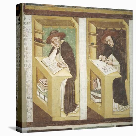 Forty Illustrious Members of the Dominican Order, 1352-Tommaso Da Modena Tommaso Da Modena-Stretched Canvas