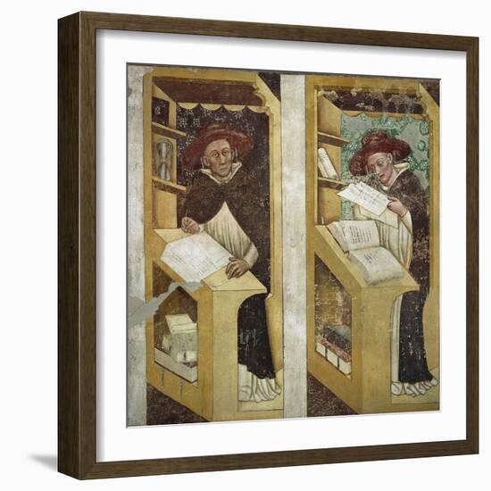 Forty Illustrious Members of the Dominican Order, 1352-Tommaso Da Modena Tommaso Da Modena-Framed Giclee Print