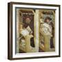 Forty Illustrious Members of the Dominican Order, 1352-Tommaso Da Modena Tommaso Da Modena-Framed Giclee Print