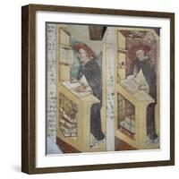 Forty Illustrious Members of the Dominican Order, 1352-Tommaso Da Modena Tommaso Da Modena-Framed Giclee Print