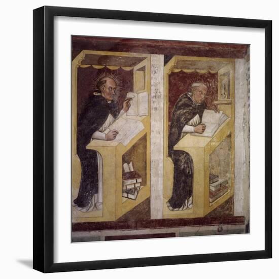 Forty Illustrious Members of the Dominican Order, 1352-Tommaso Da Modena Tommaso Da Modena-Framed Giclee Print