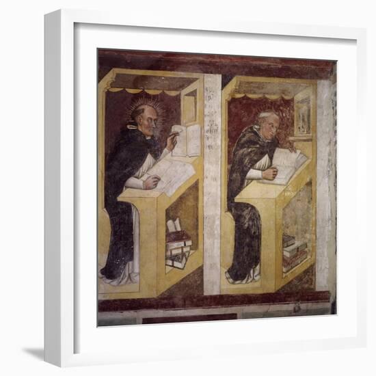 Forty Illustrious Members of the Dominican Order, 1352-Tommaso Da Modena Tommaso Da Modena-Framed Giclee Print