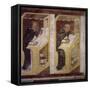 Forty Illustrious Members of the Dominican Order, 1352-Tommaso Da Modena Tommaso Da Modena-Framed Stretched Canvas