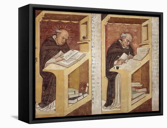 Forty Illustrious Members of the Dominican Order, 1352-Tommaso Da Modena Tommaso Da Modena-Framed Stretched Canvas