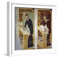 Forty Illustrious Members of the Dominican Order, 1352-Tommaso Da Modena Tommaso Da Modena-Framed Giclee Print