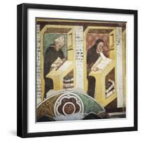 Forty Illustrious Members of the Dominican Order, 1352-Tommaso Da Modena Tommaso Da Modena-Framed Giclee Print