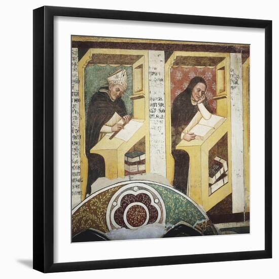 Forty Illustrious Members of the Dominican Order, 1352-Tommaso Da Modena Tommaso Da Modena-Framed Giclee Print