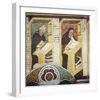 Forty Illustrious Members of the Dominican Order, 1352-Tommaso Da Modena Tommaso Da Modena-Framed Giclee Print