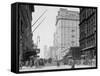 Forty-Second Street, Looking West, New York, N.Y.-null-Framed Stretched Canvas