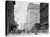 Forty-Second Street, Looking West, New York, N.Y.-null-Stretched Canvas