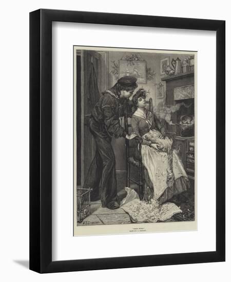 Forty Winks-Charles Joseph Staniland-Framed Giclee Print